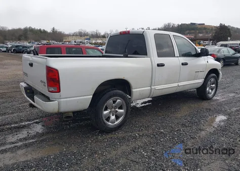 2004 Dodge Ram 1500 Slt/Laramie from USA, damaged, VIN 1D7HU18D24S527641